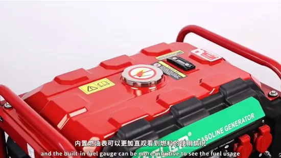 2kw 2kVA 3kw 3kVA 4kw 4kVA 5kw 5kVA Dual Voltage Single Three Phase Hand Key Start Copper Aluminum Wire Portable Gasoline Generator
